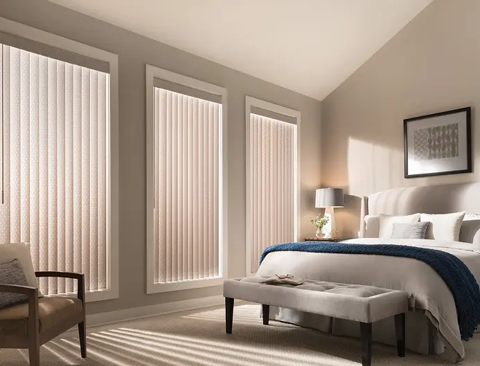 elegant vertical blinds design